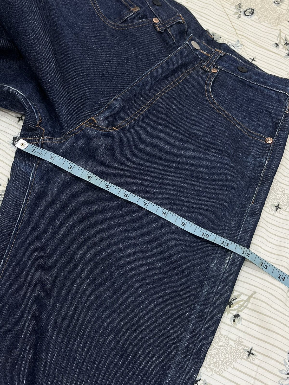 Japanese Brand (A123). SUPER LOVERS ROCK JAPANESE HYPEBEAST DENIM Size US 28 / EU 44 - 16 Thumbnail
