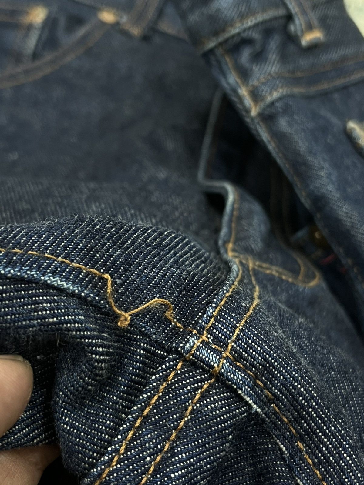 Japanese Brand (A123). SUPER LOVERS ROCK JAPANESE HYPEBEAST DENIM Size US 28 / EU 44 - 8 Thumbnail