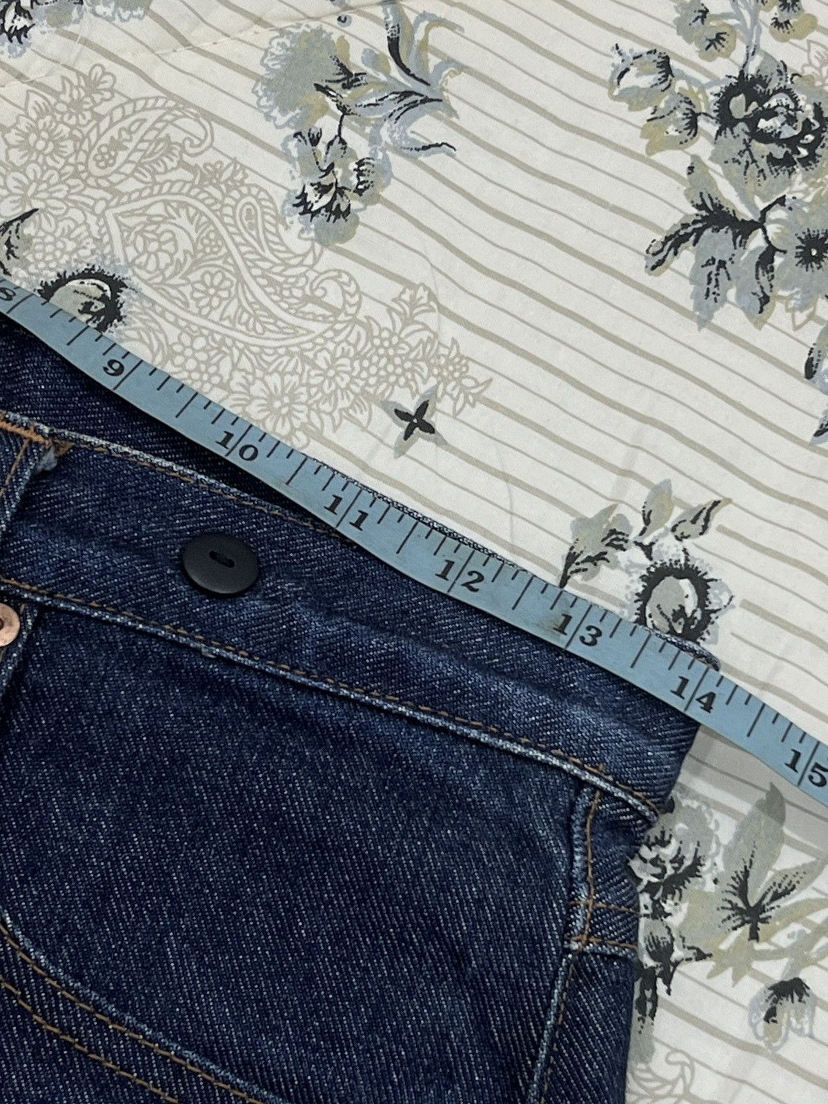 Japanese Brand (A123). SUPER LOVERS ROCK JAPANESE HYPEBEAST DENIM Size US 28 / EU 44 - 14 Thumbnail