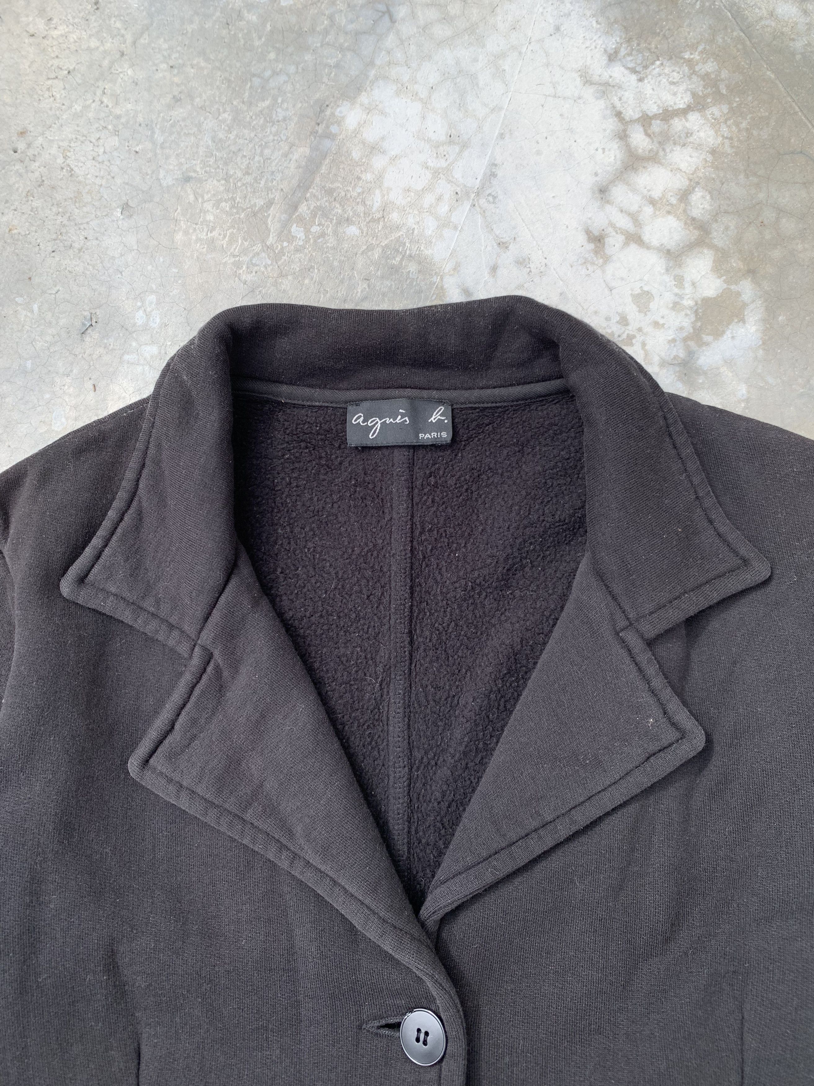 agnes b. Vintage Agnes B Collared Button Up Sweater Size M / US 6-8 / IT 42-44 - 5 Thumbnail