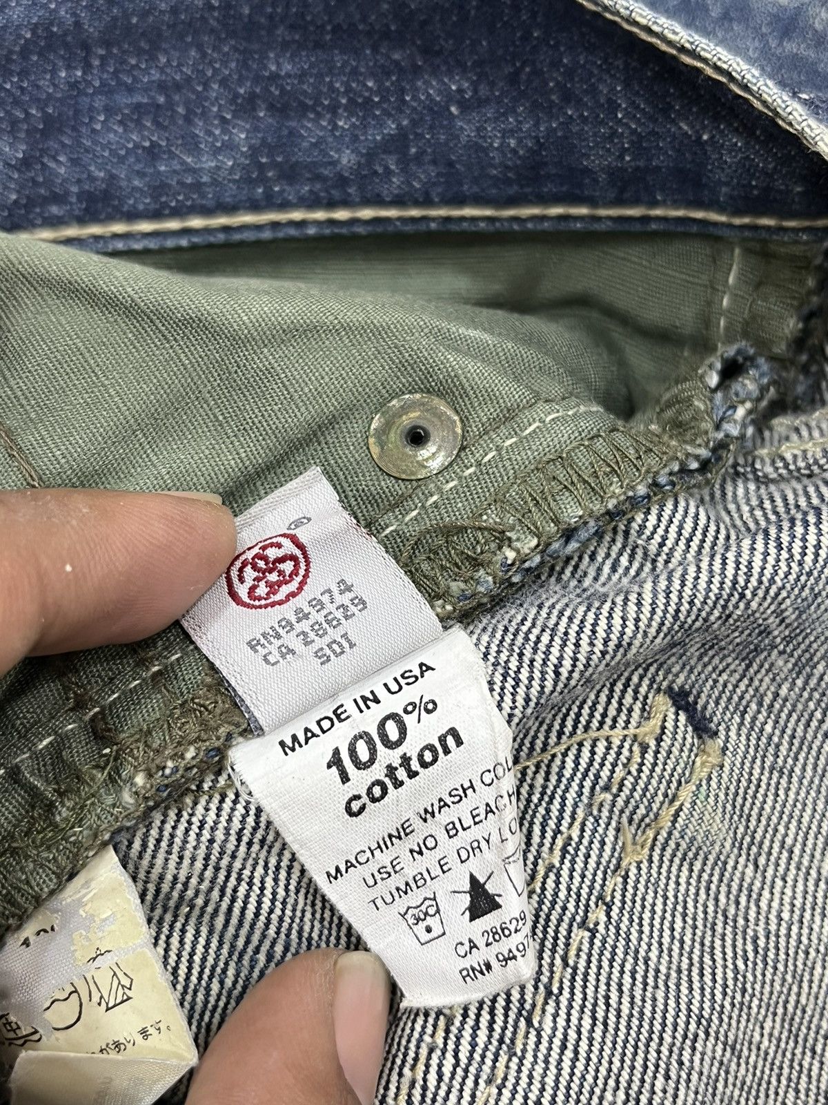 Stussy L. VINTAGE STUSSY HYPEBEAST DENIM Size US 31 - 9 Thumbnail