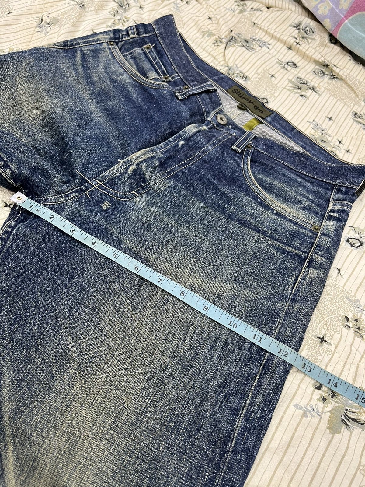 Stussy L. VINTAGE STUSSY HYPEBEAST DENIM Size US 31 - 18 Thumbnail