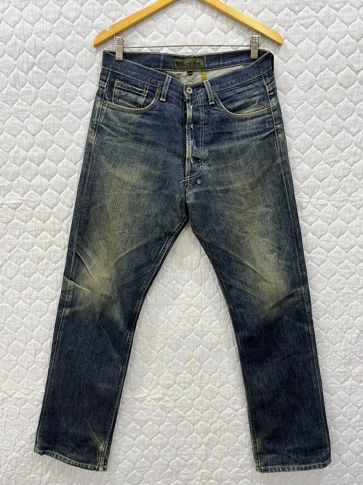 Stussy L. VINTAGE STUSSY HYPEBEAST DENIM Size US 31 - 1 Thumbnail