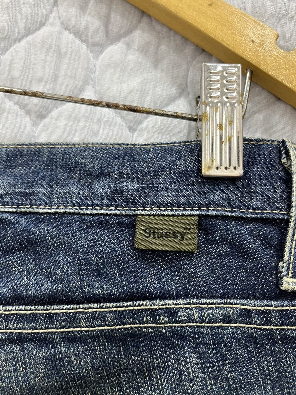 Stussy L. VINTAGE STUSSY HYPEBEAST DENIM Size US 31 - 6 Thumbnail