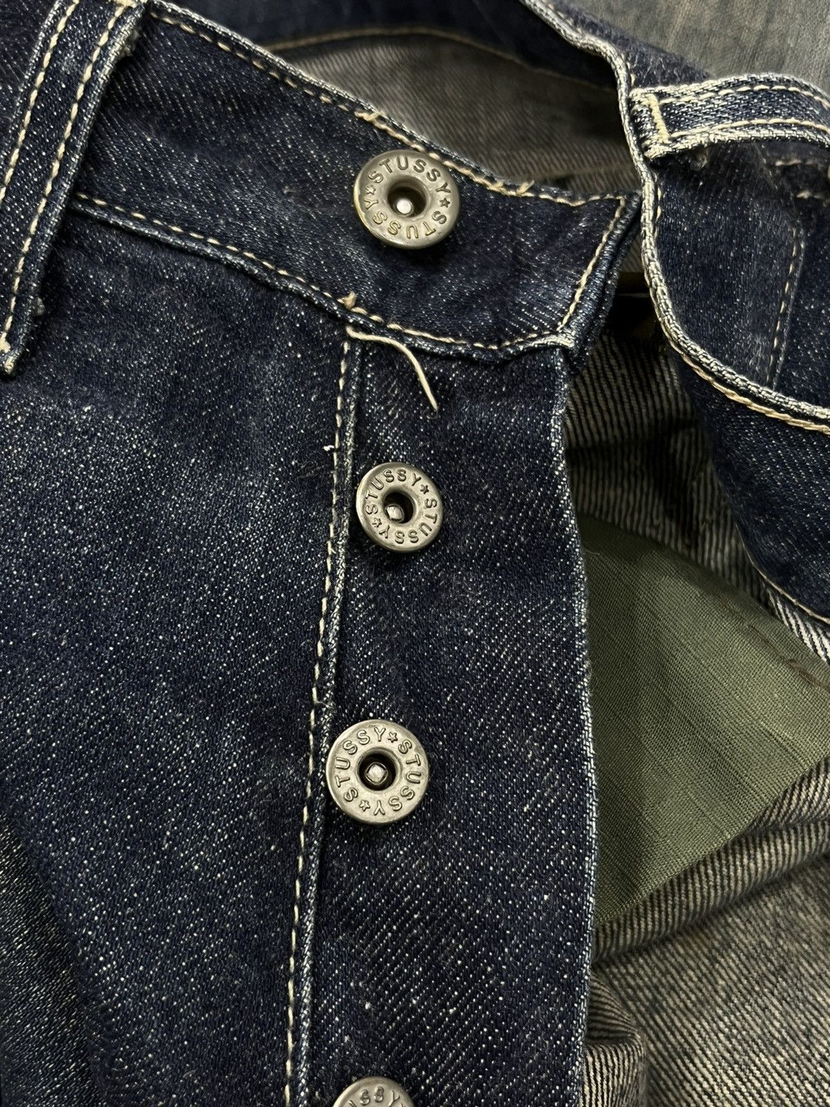 Stussy L. VINTAGE STUSSY HYPEBEAST DENIM Size US 31 - 7 Thumbnail