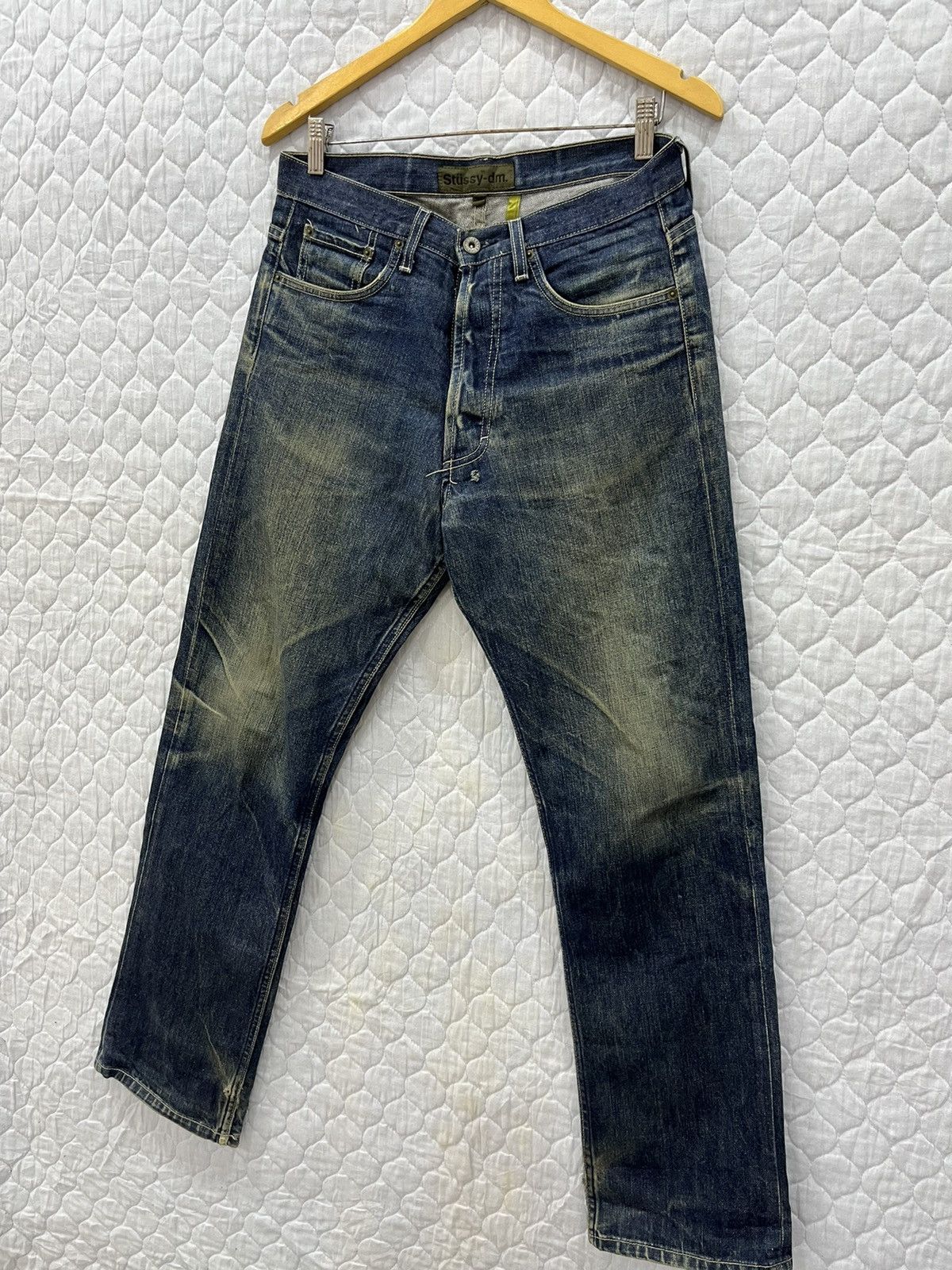 Stussy L. VINTAGE STUSSY HYPEBEAST DENIM Size US 31 - 3 Thumbnail