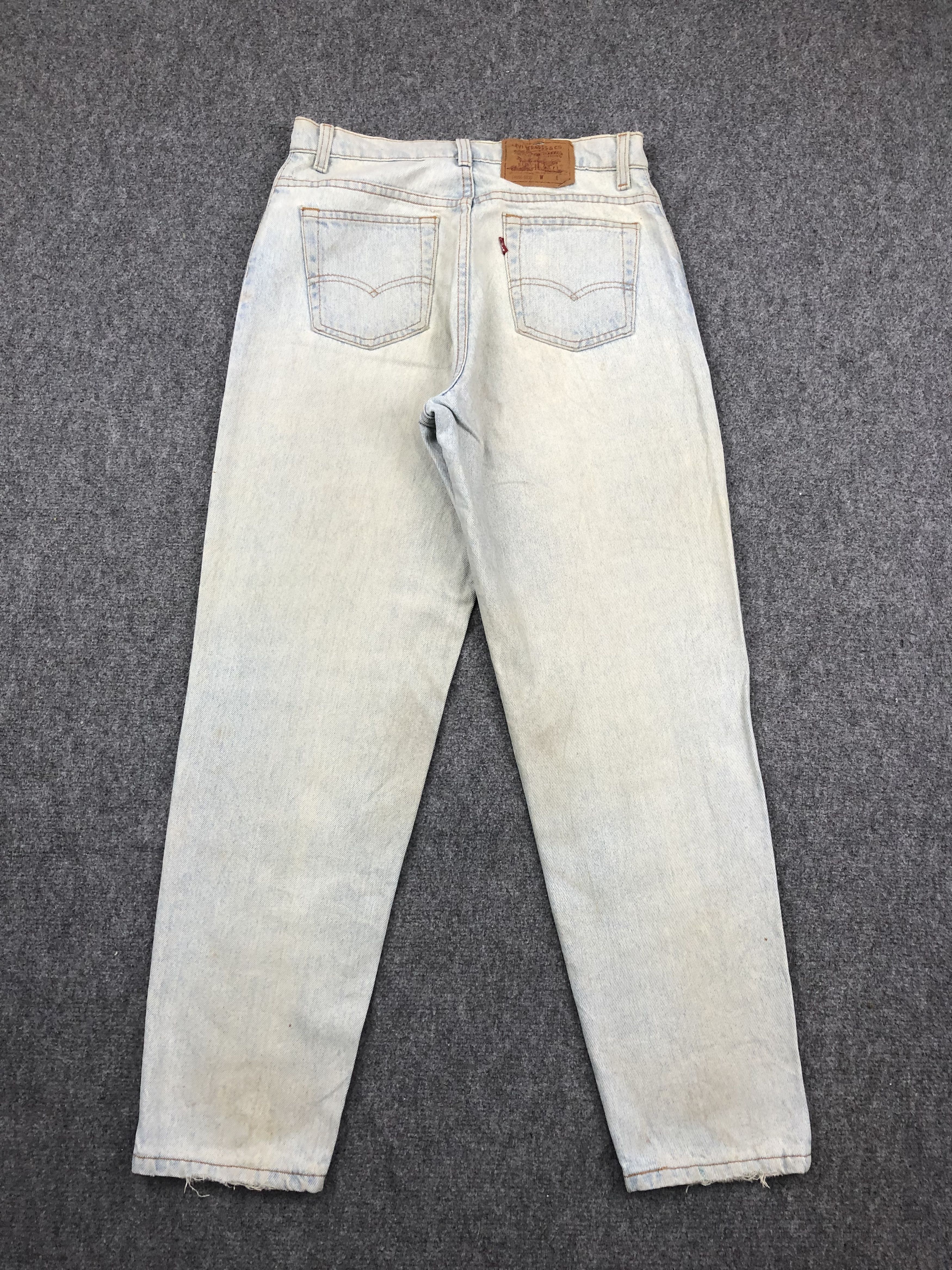 Levi's × Vintage Vintage 90s Levis 551 Tapered Leg Jeans DP1449 Size US 30 / EU 46 - 3 Thumbnail