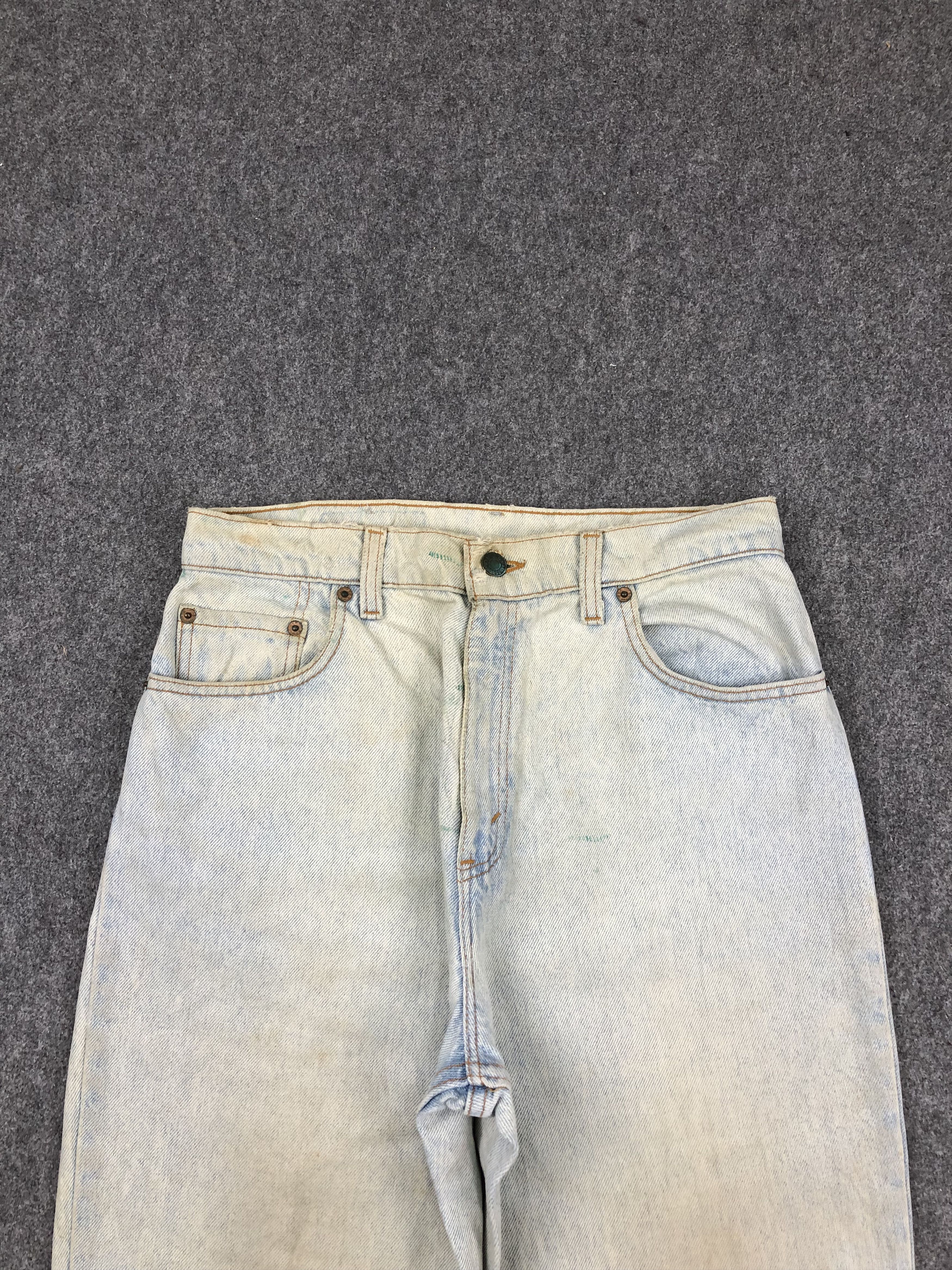 Levi's × Vintage Vintage 90s Levis 551 Tapered Leg Jeans DP1449 Size US 30 / EU 46 - 2 Thumbnail