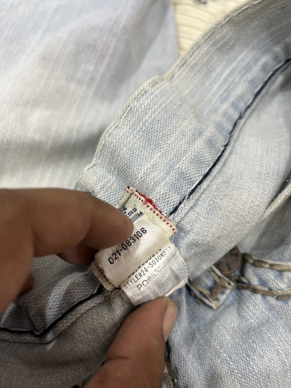 True Religion (Ttt). TRUE RELIGION HYPEBEAST DENIM Size US 35 - 10 Thumbnail