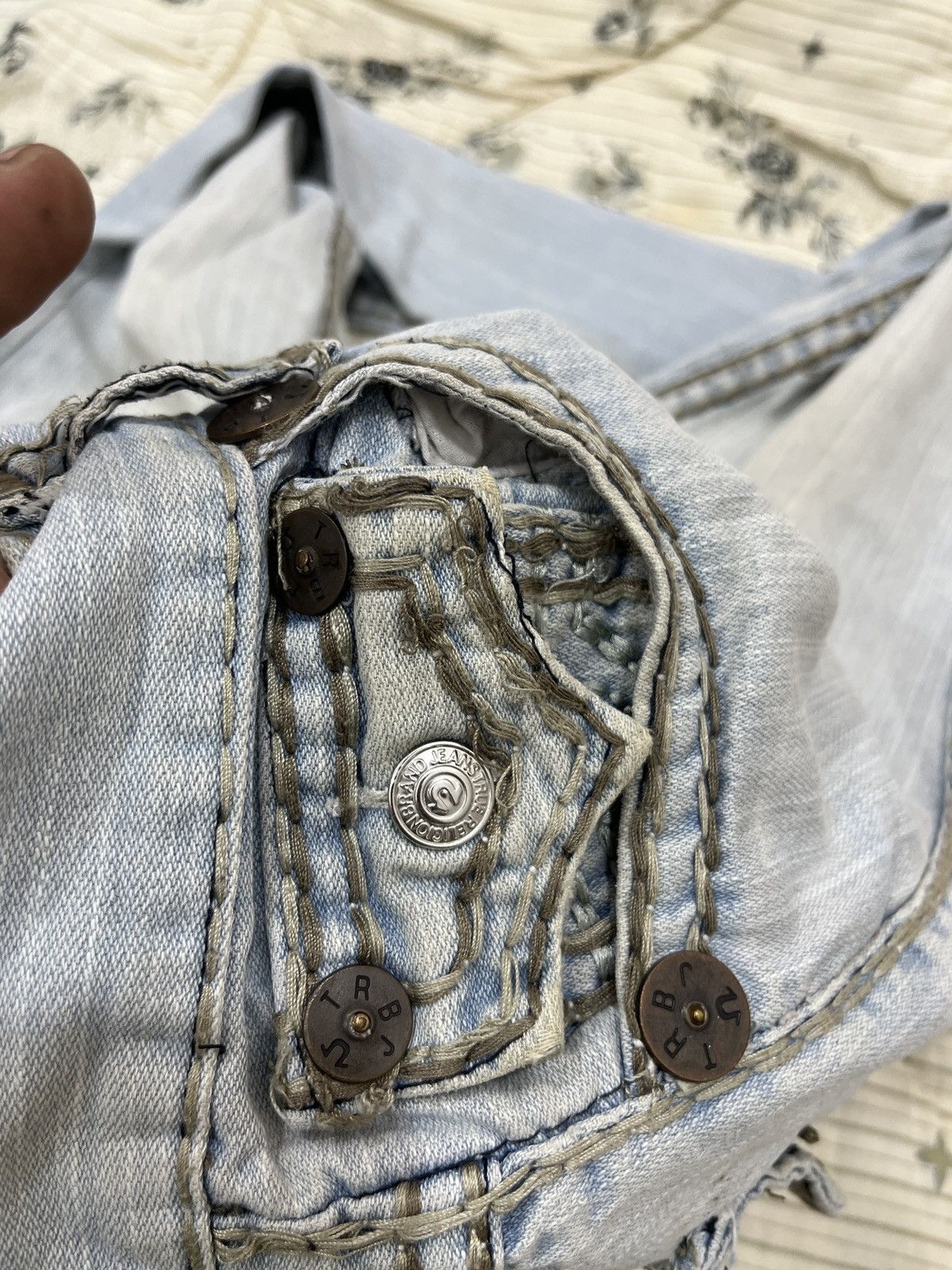 True Religion (Ttt). TRUE RELIGION HYPEBEAST DENIM Size US 35 - 13 Thumbnail