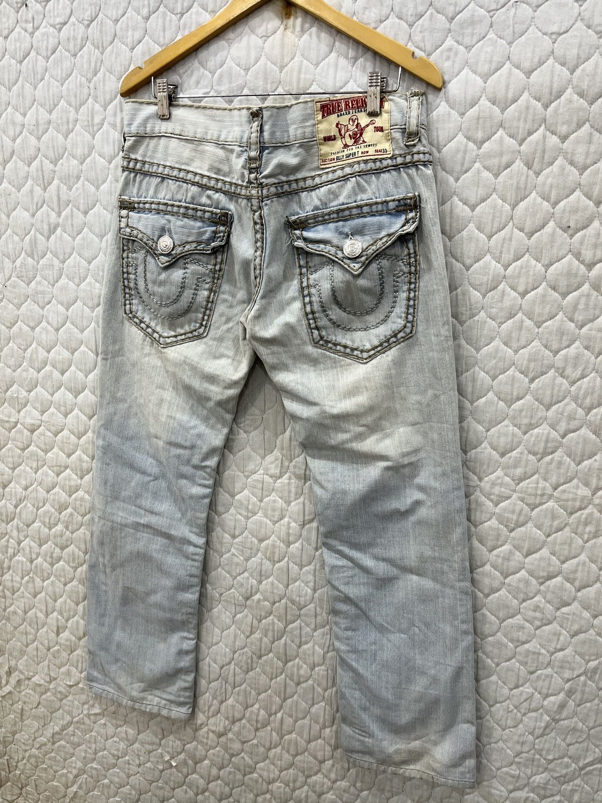 True Religion (Ttt). TRUE RELIGION HYPEBEAST DENIM Size US 35 - 2 Thumbnail