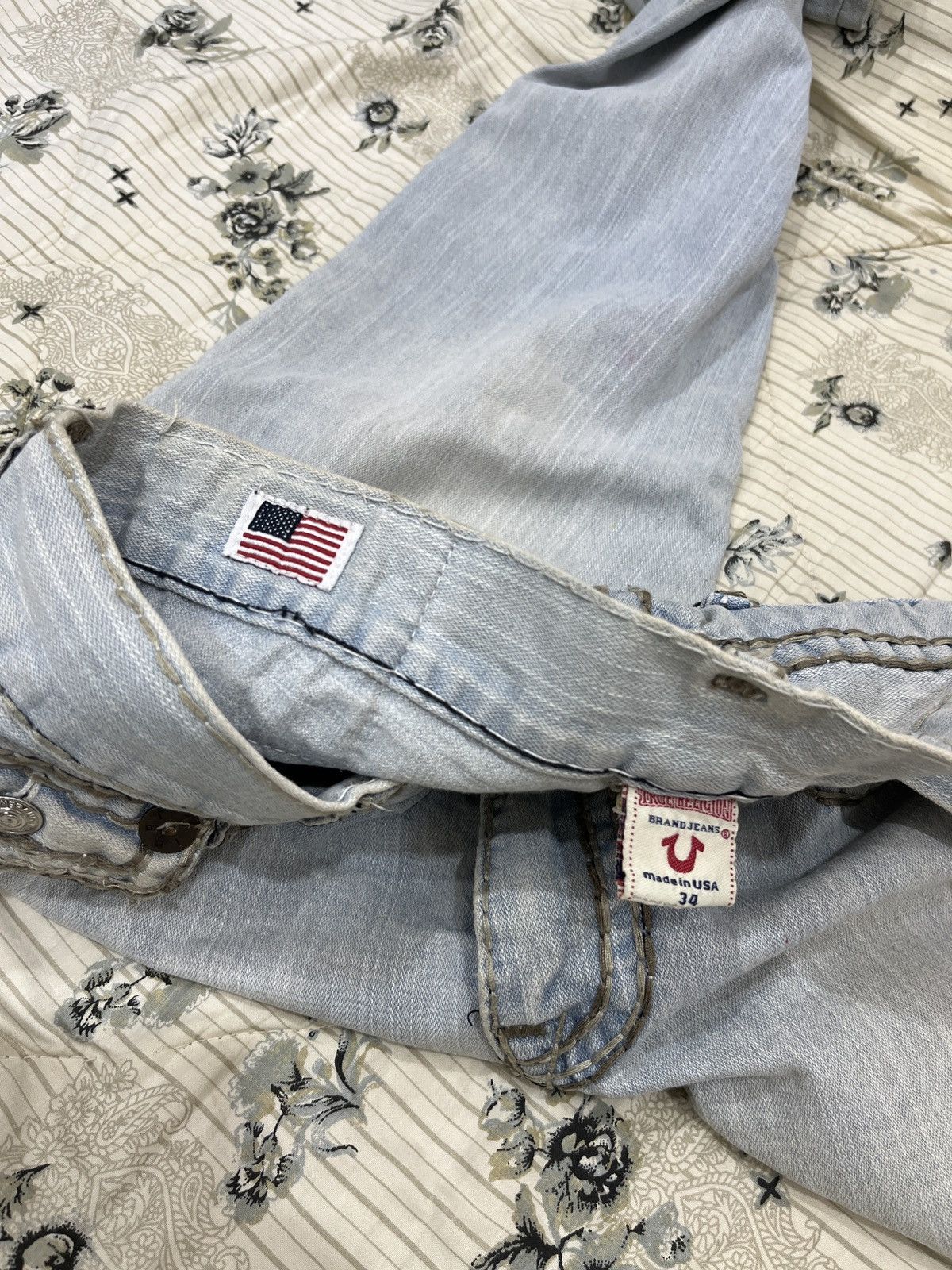 True Religion (Ttt). TRUE RELIGION HYPEBEAST DENIM Size US 35 - 7 Thumbnail