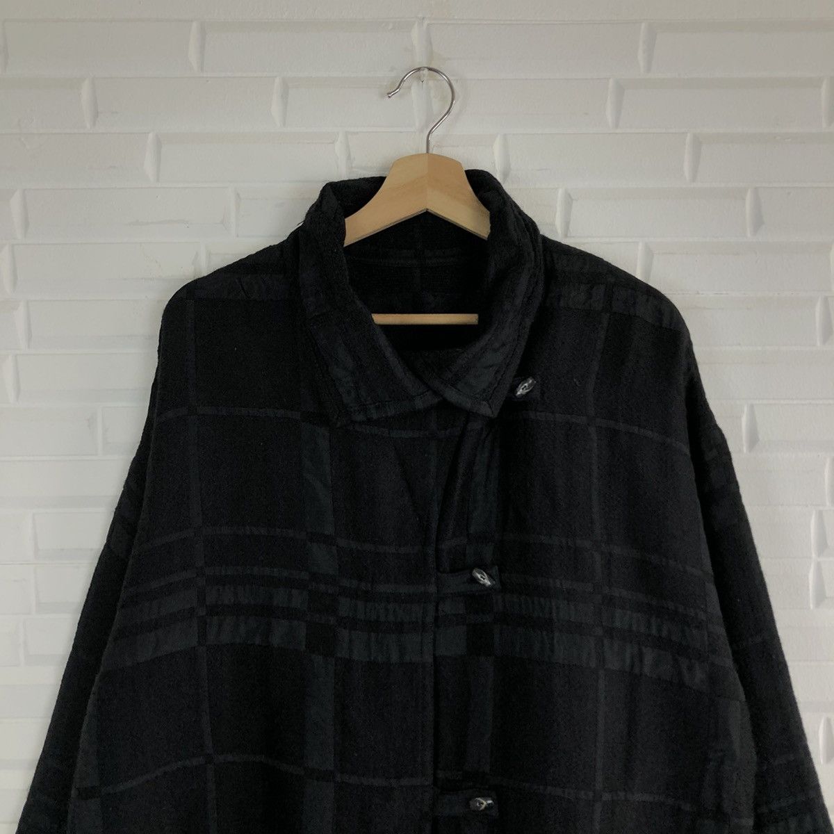 Japanese Brand LONG JACKET SOUPLE PATCH WORK ULTIMATE BLACK INSPIRED BY YS Size US L / EU 52-54 / 3 - 2 Thumbnail