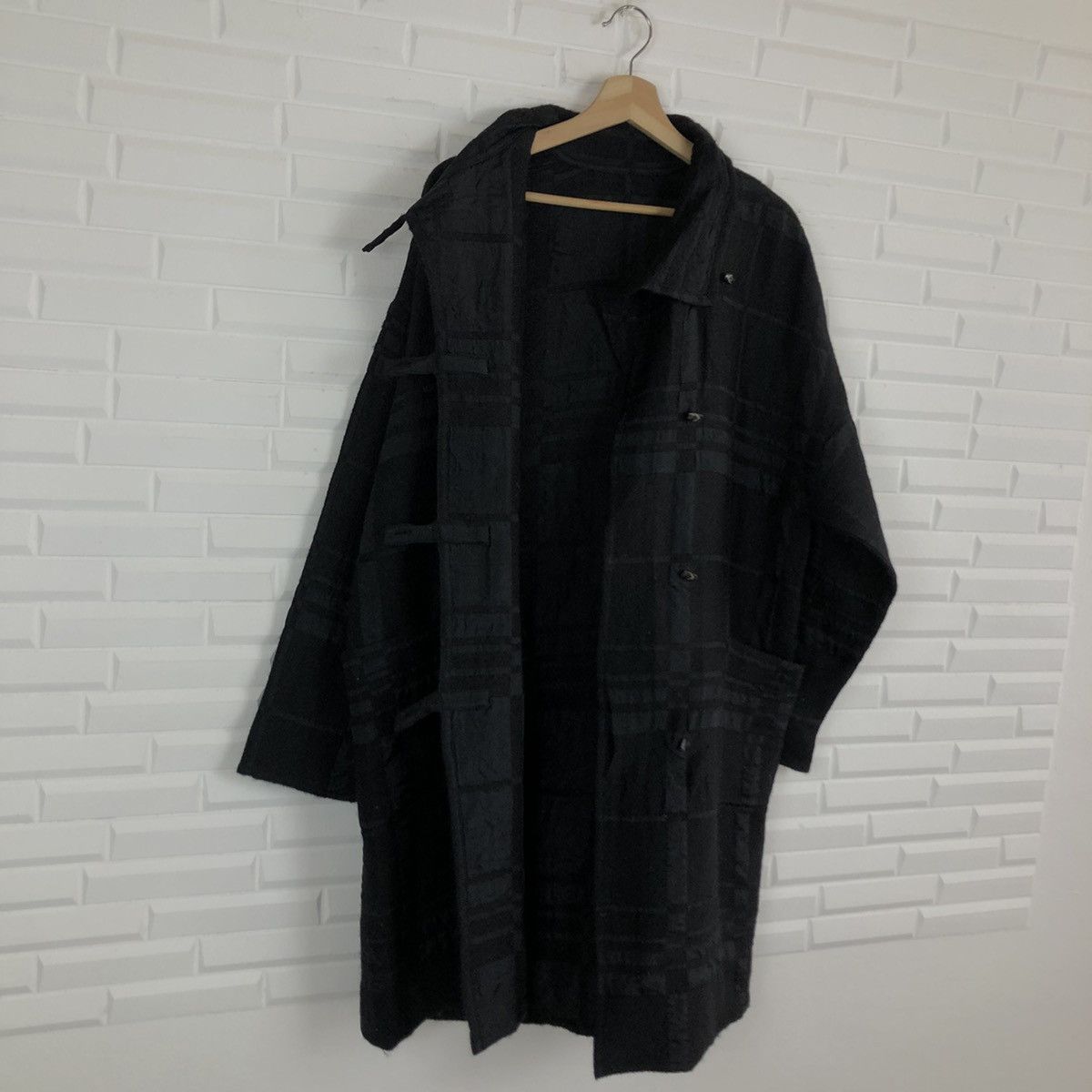 Japanese Brand LONG JACKET SOUPLE PATCH WORK ULTIMATE BLACK INSPIRED BY YS Size US L / EU 52-54 / 3 - 10 Thumbnail