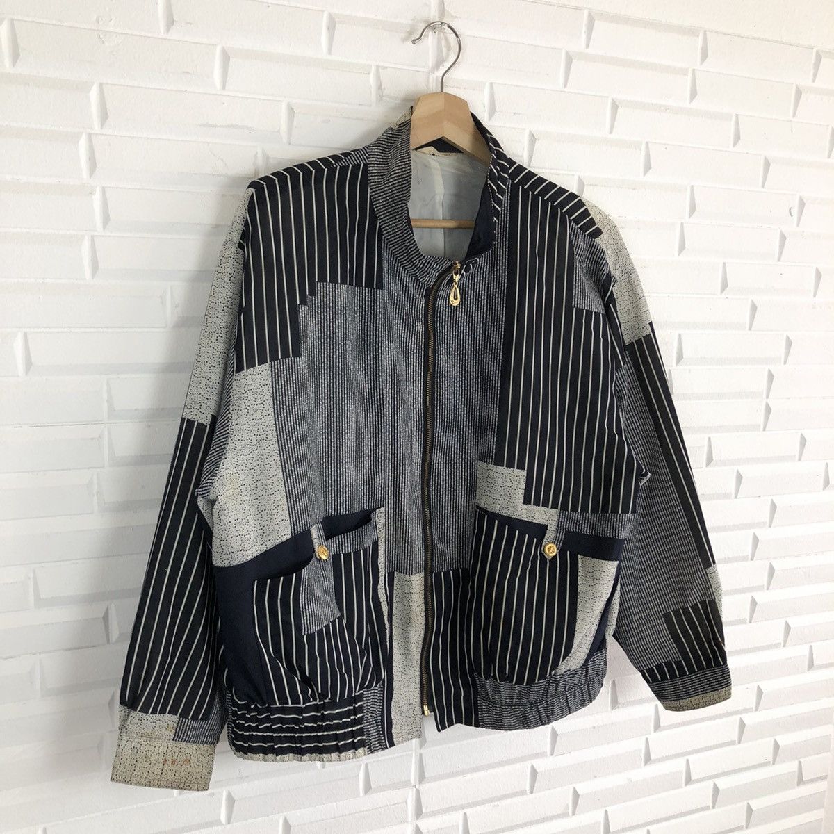 Japanese Brand BRIDGE HIGH MA-1 DESIGN JACKET INSPIRED BY ISSEY MIYAKE Size US L / EU 52-54 / 3 - 2 Thumbnail