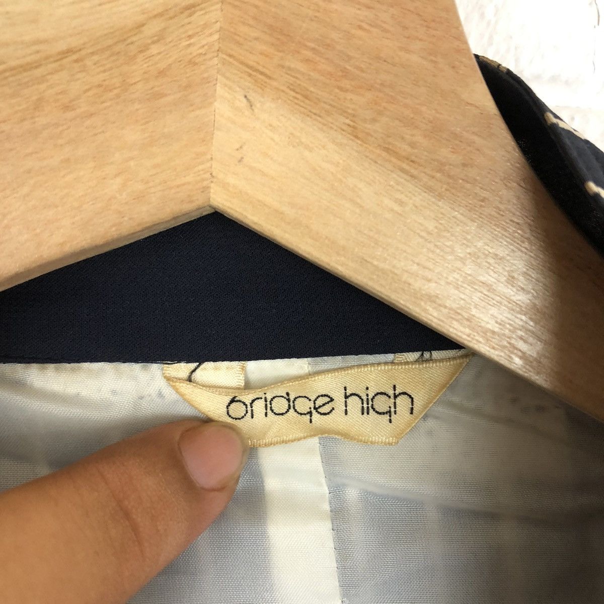 Japanese Brand BRIDGE HIGH MA-1 DESIGN JACKET INSPIRED BY ISSEY MIYAKE Size US L / EU 52-54 / 3 - 10 Thumbnail