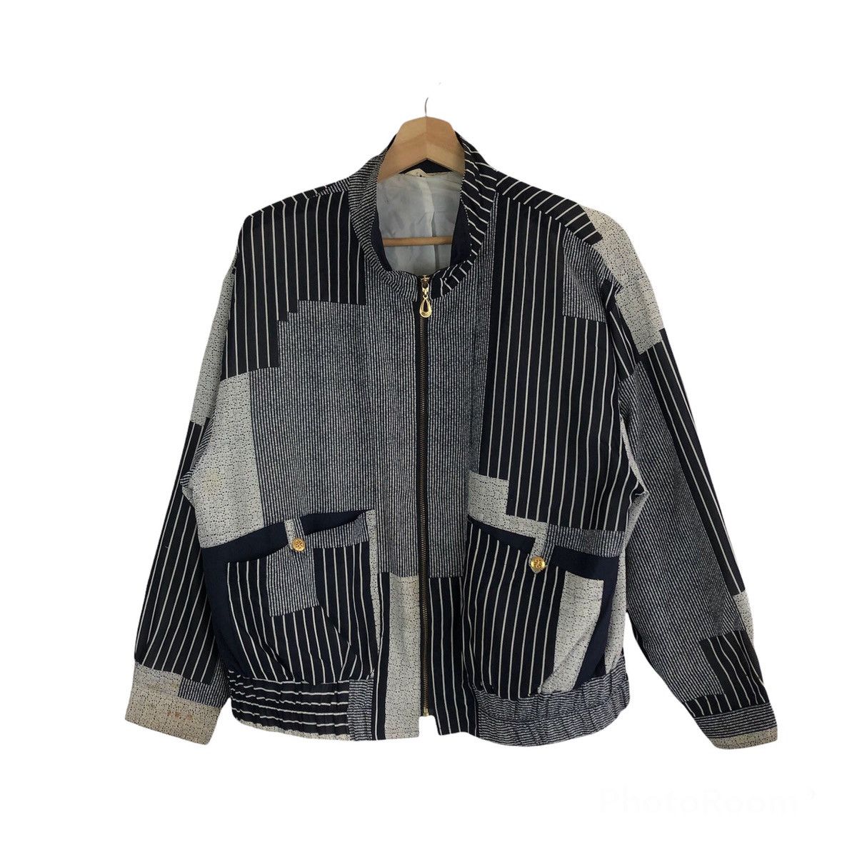 Japanese Brand BRIDGE HIGH MA-1 DESIGN JACKET INSPIRED BY ISSEY MIYAKE Size US L / EU 52-54 / 3 - 1 Thumbnail