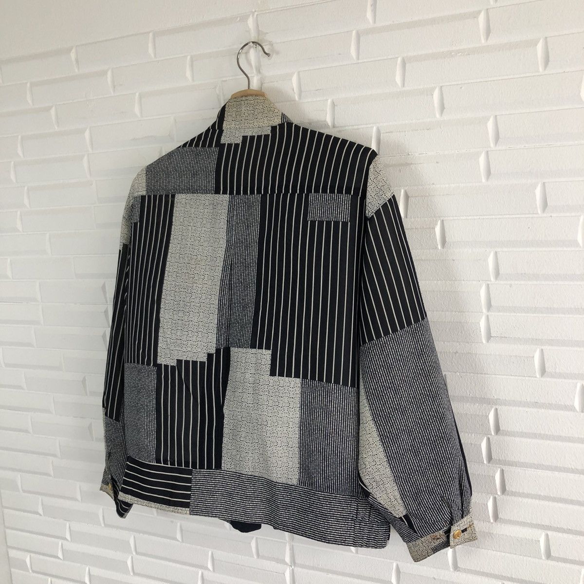 Japanese Brand BRIDGE HIGH MA-1 DESIGN JACKET INSPIRED BY ISSEY MIYAKE Size US L / EU 52-54 / 3 - 8 Thumbnail