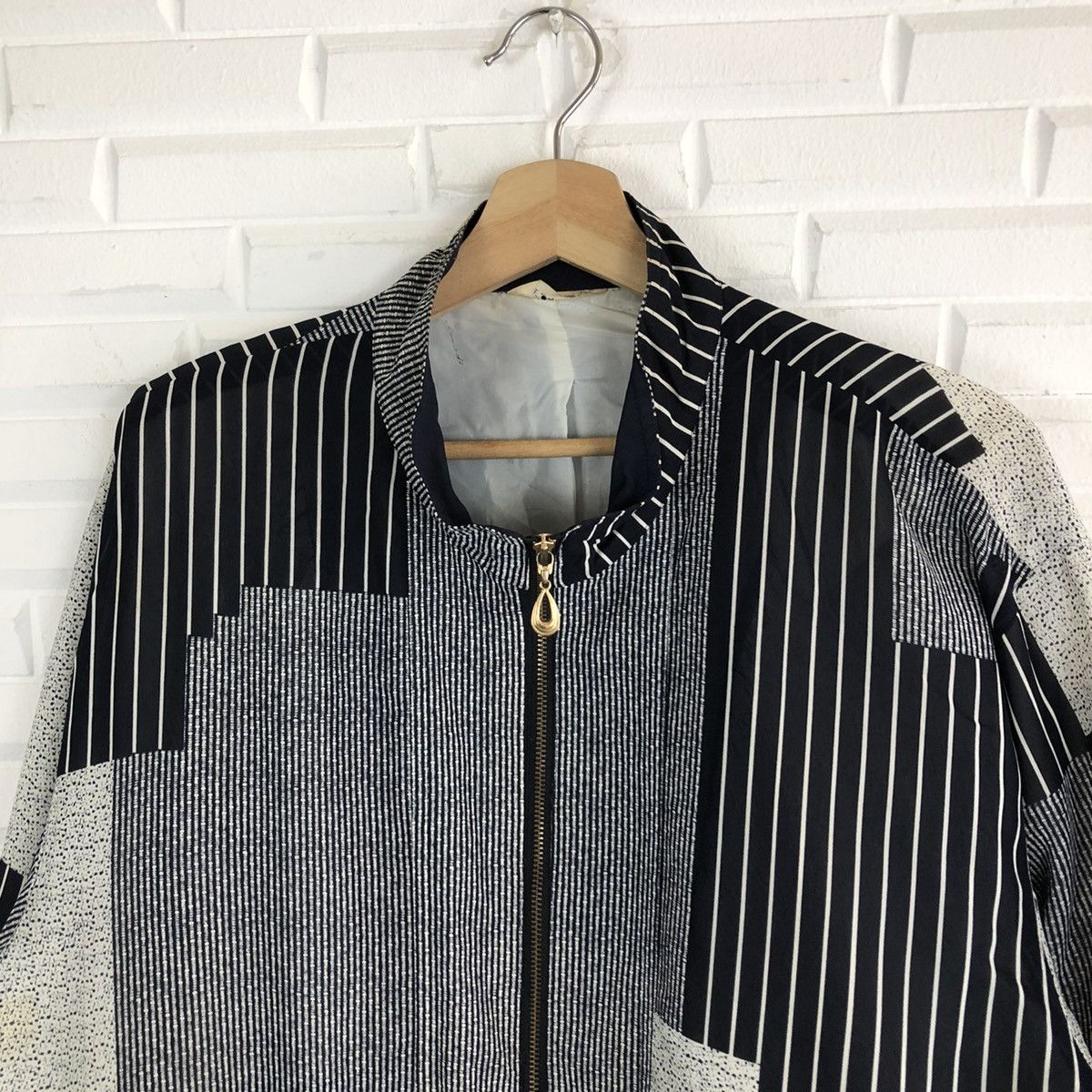 Japanese Brand BRIDGE HIGH MA-1 DESIGN JACKET INSPIRED BY ISSEY MIYAKE Size US L / EU 52-54 / 3 - 3 Thumbnail