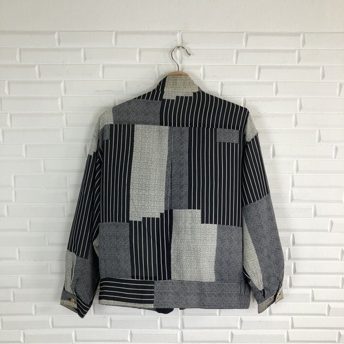 Japanese Brand BRIDGE HIGH MA-1 DESIGN JACKET INSPIRED BY ISSEY MIYAKE Size US L / EU 52-54 / 3 - 6 Thumbnail