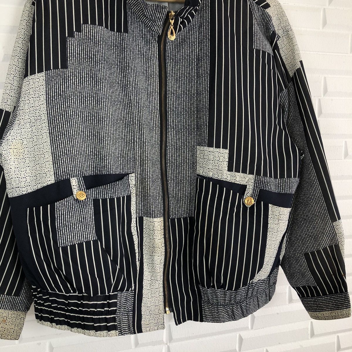 Japanese Brand BRIDGE HIGH MA-1 DESIGN JACKET INSPIRED BY ISSEY MIYAKE Size US L / EU 52-54 / 3 - 7 Thumbnail