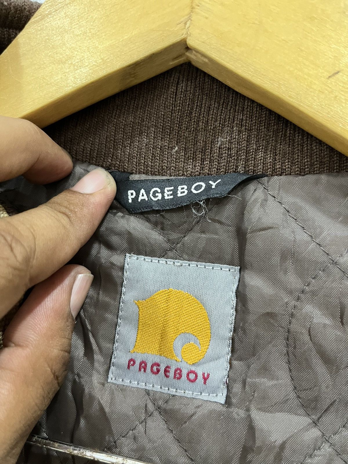 Japanese Brand (Ee). PAGEBOY ZIPPER VEST Size US M / EU 48-50 / 2 - 6 Thumbnail