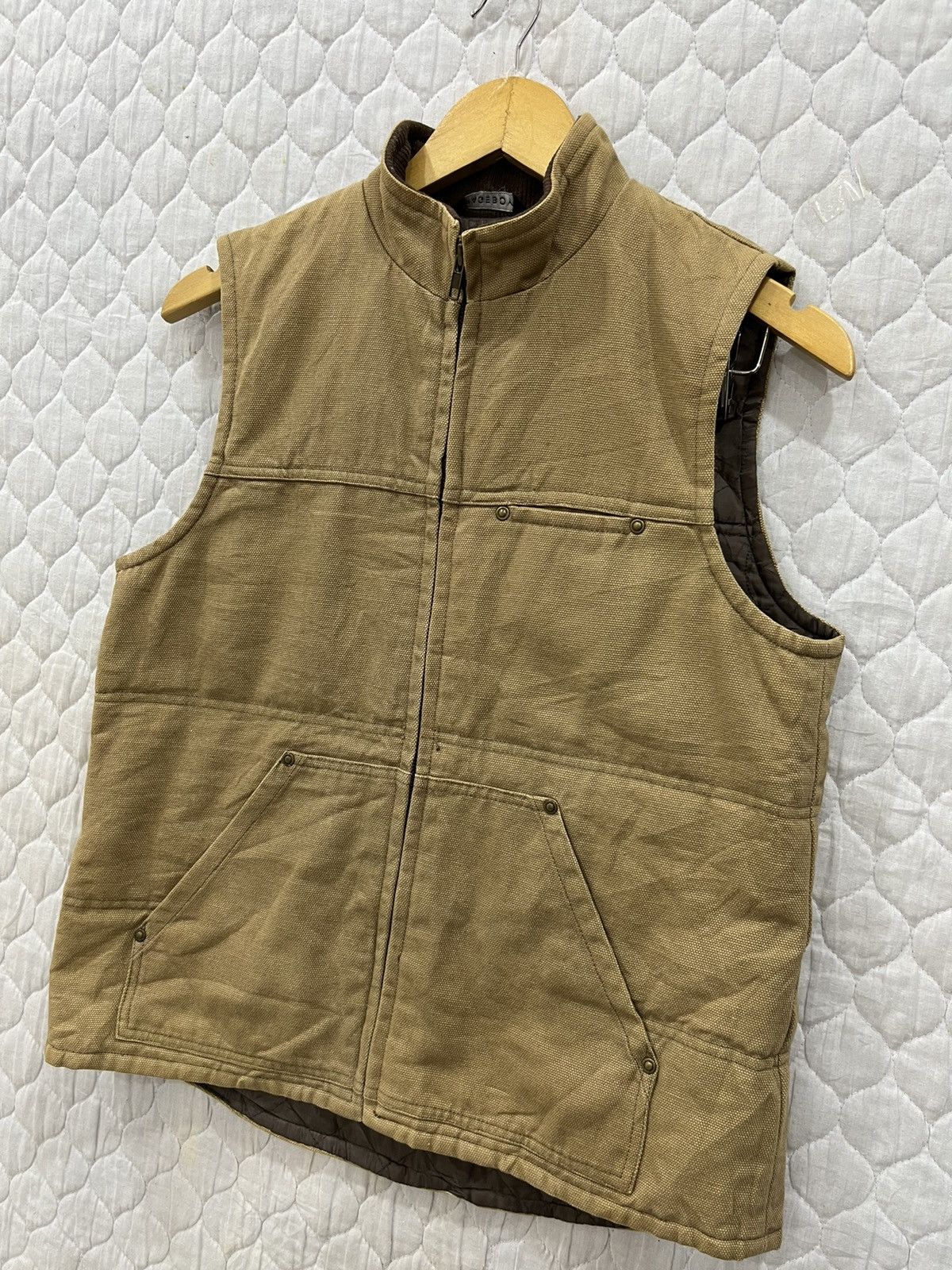 Japanese Brand (Ee). PAGEBOY ZIPPER VEST Size US M / EU 48-50 / 2 - 3 Thumbnail