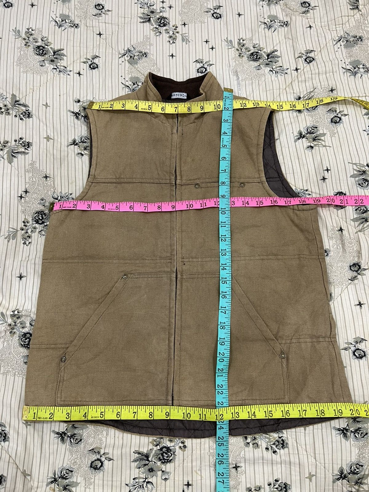 Japanese Brand (Ee). PAGEBOY ZIPPER VEST Size US M / EU 48-50 / 2 - 9 Thumbnail