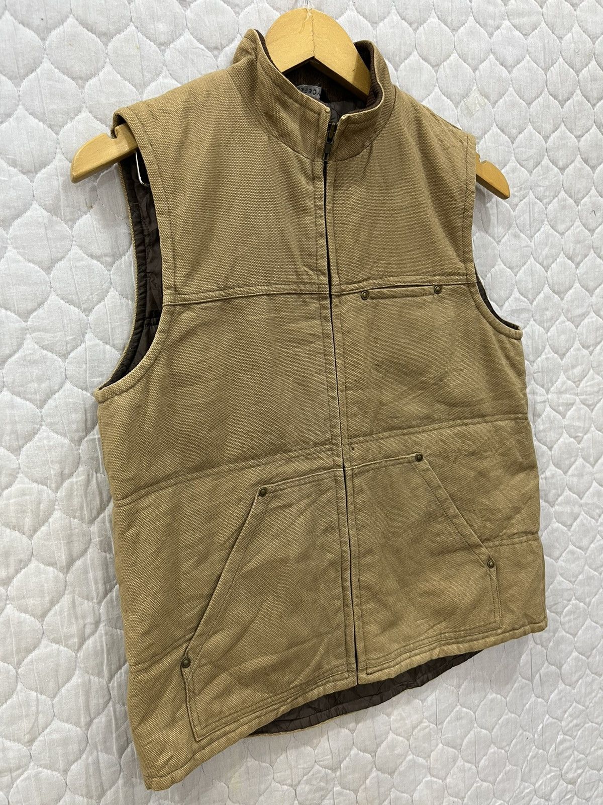 Japanese Brand (Ee). PAGEBOY ZIPPER VEST Size US M / EU 48-50 / 2 - 4 Thumbnail