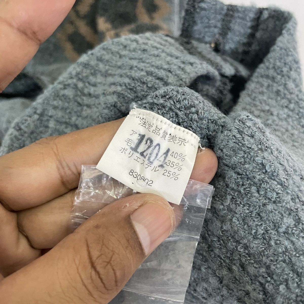Aran Isles Knitwear × Other Vintage Buozzi Art Cardingan Knitwear Size US XL / EU 56 / 4 - 6 Thumbnail