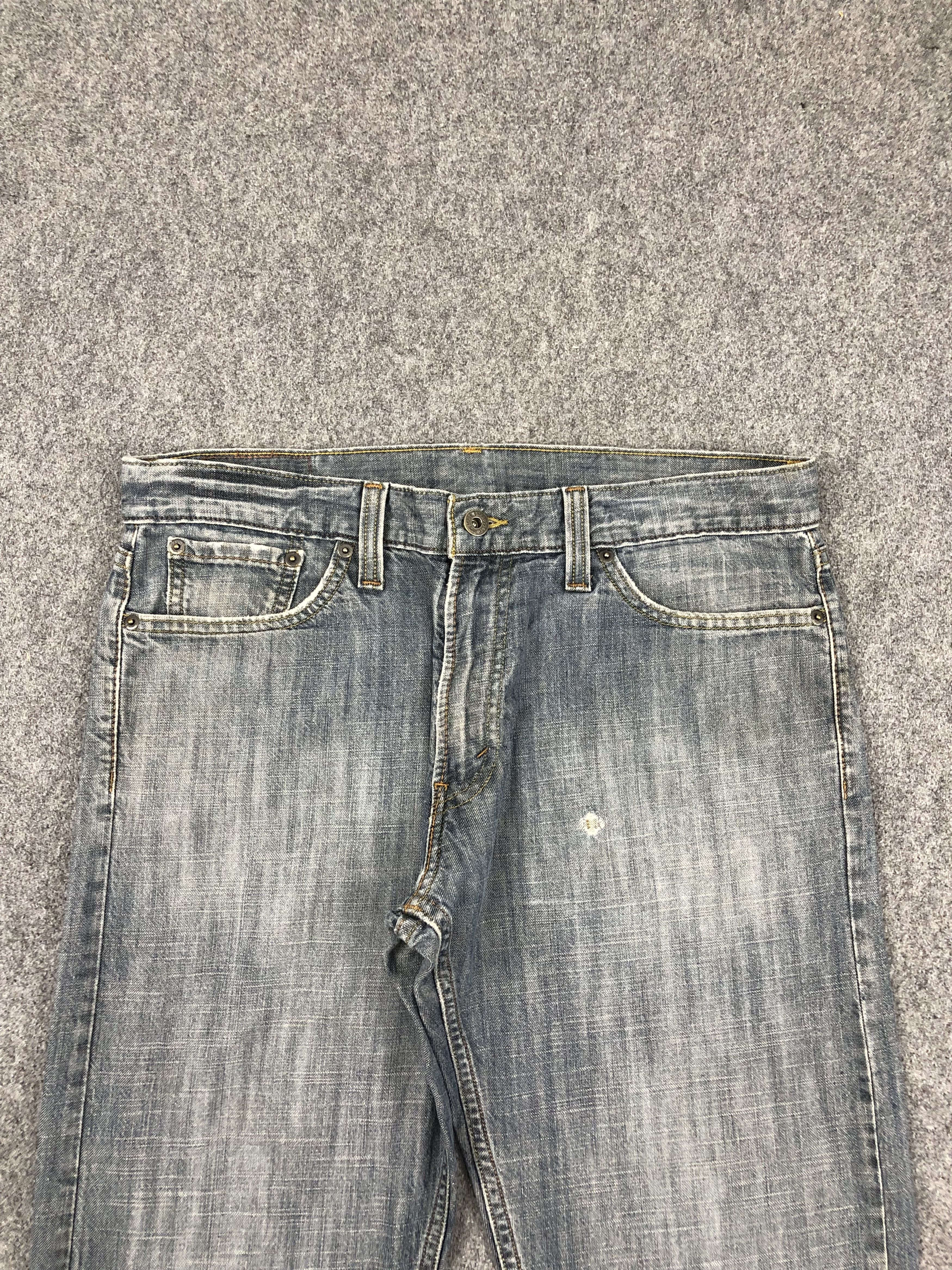 Levi's Vintage Levis 514 Faded Blue Jeans DP1450 Size US 34 / EU 50 - 2 Thumbnail