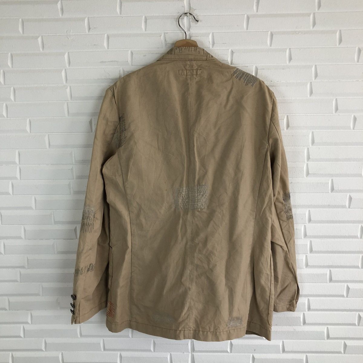 Calvin Klein CALVIN KLEIN HIKORY CHORE JACKET PATCH WORK DESIGN Size US XL / EU 56 / 4 - 7 Thumbnail