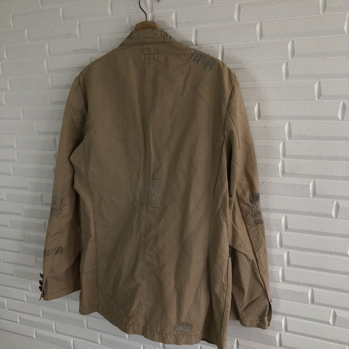 Calvin Klein CALVIN KLEIN HIKORY CHORE JACKET PATCH WORK DESIGN Size US XL / EU 56 / 4 - 8 Thumbnail