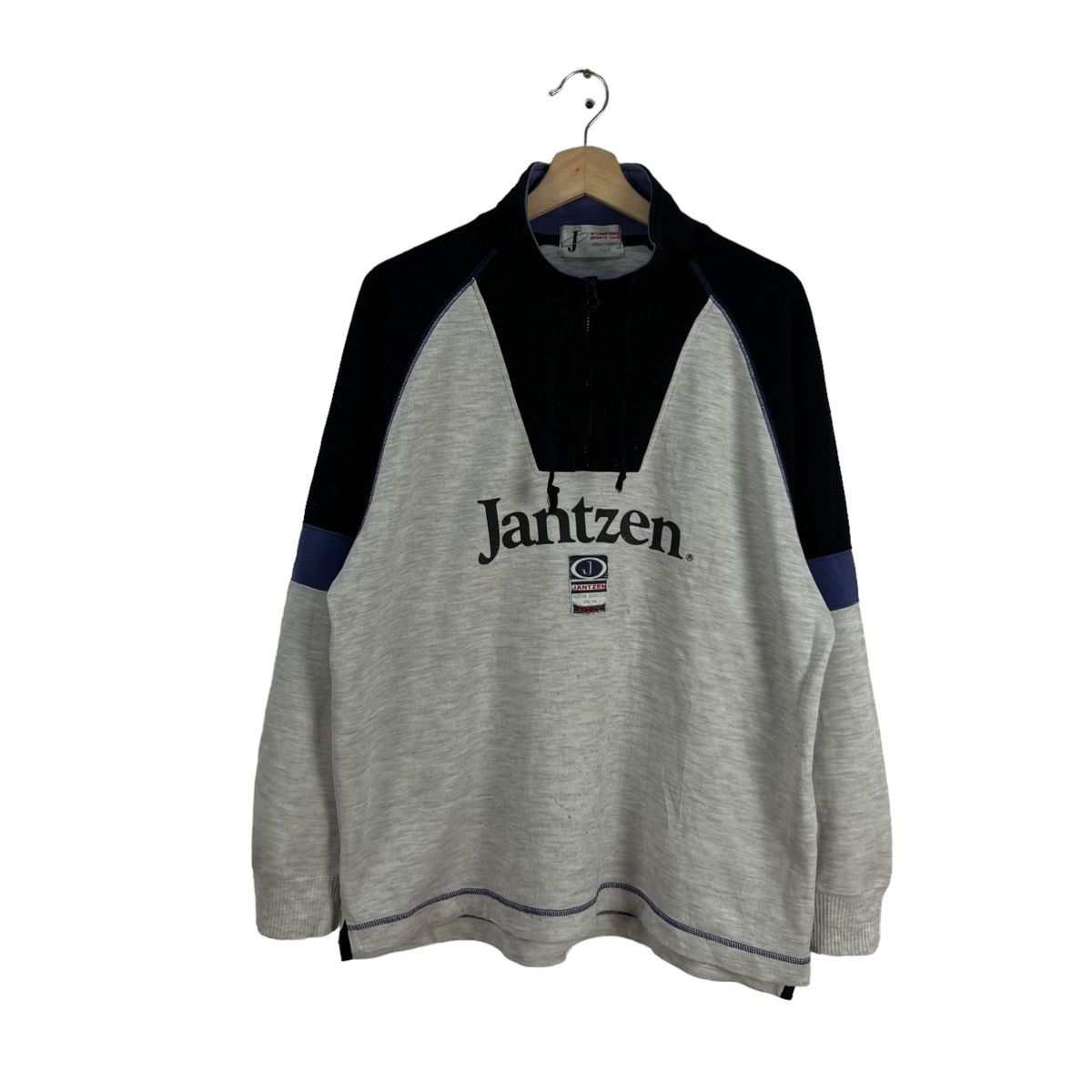 Japanese Brand VINTAGE JANTZEN JAPAN SWEATSHIRT BIG LOGO Size US L / EU 52-54 / 3 - 1 Thumbnail