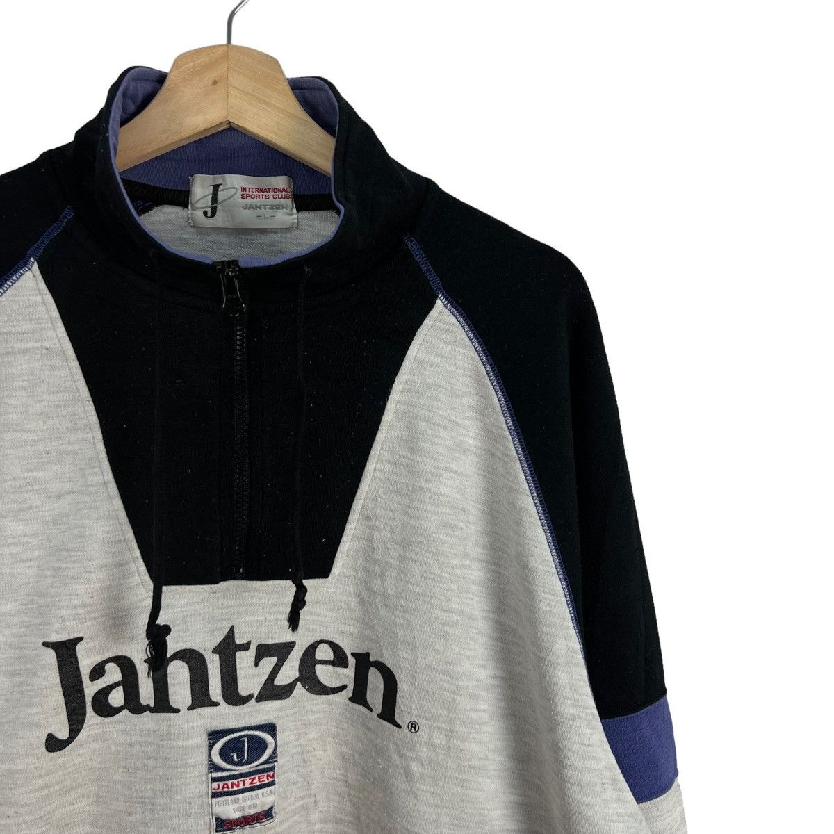 Japanese Brand VINTAGE JANTZEN JAPAN SWEATSHIRT BIG LOGO Size US L / EU 52-54 / 3 - 3 Thumbnail