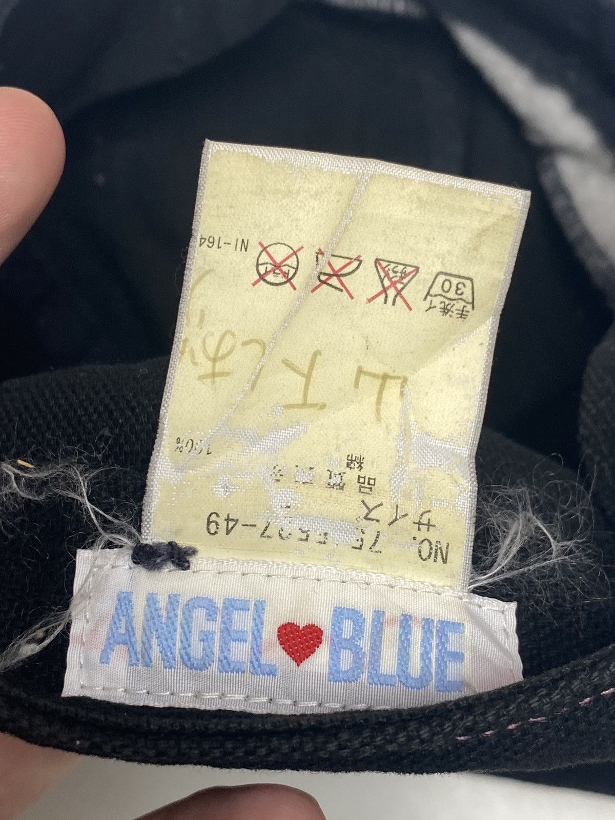Angel Blue ☠️NEEDGONE☠️1990s Angel Blue - Mascot Girl Hat Size ONE SIZE - 4 Thumbnail