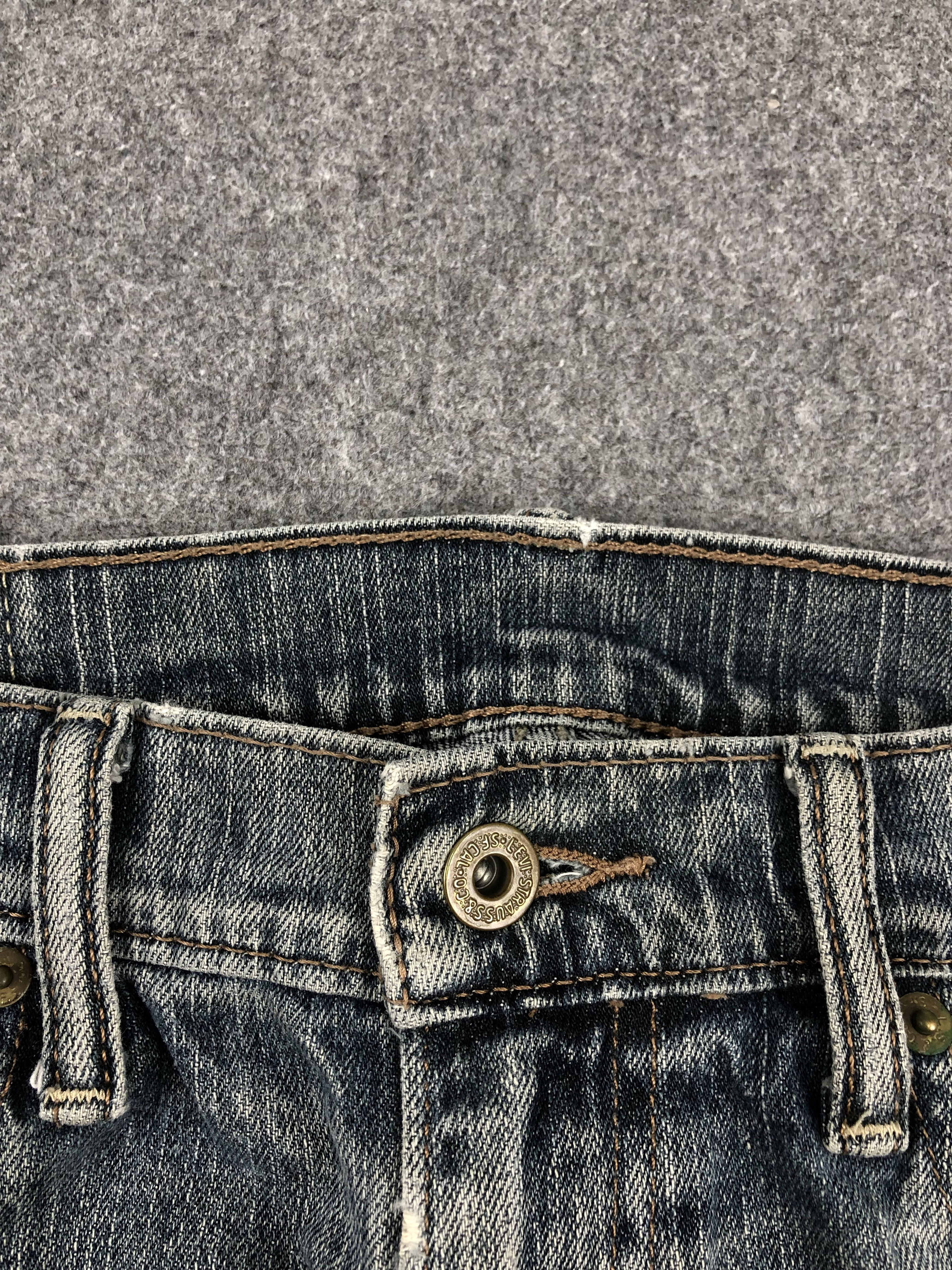 Levi's Vintage Levis 514 Faded Blue Jeans DP1451 Size US 32 / EU 48 - 11 Thumbnail