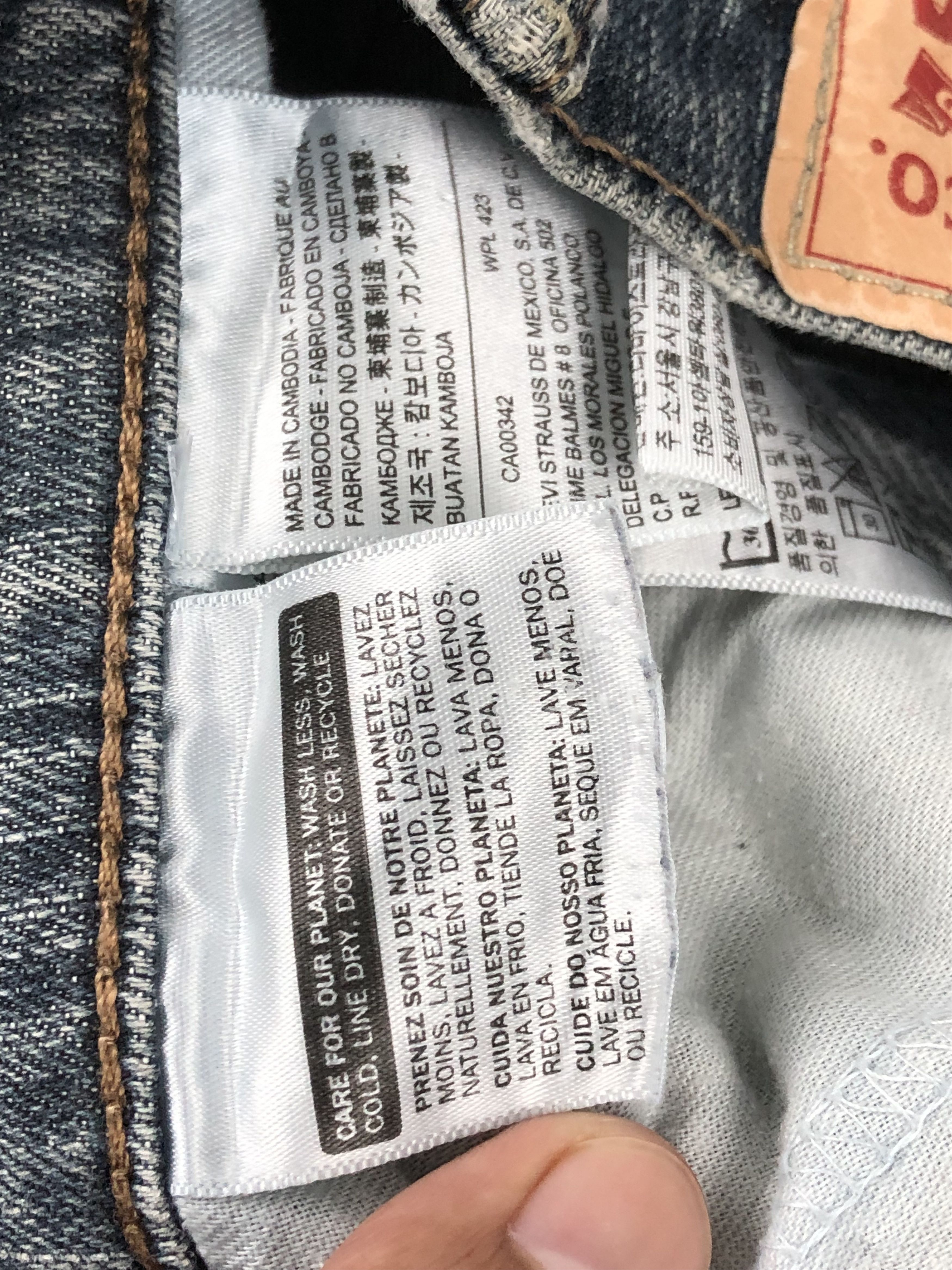 Levi's Vintage Levis 514 Faded Blue Jeans DP1451 Size US 32 / EU 48 - 7 Thumbnail