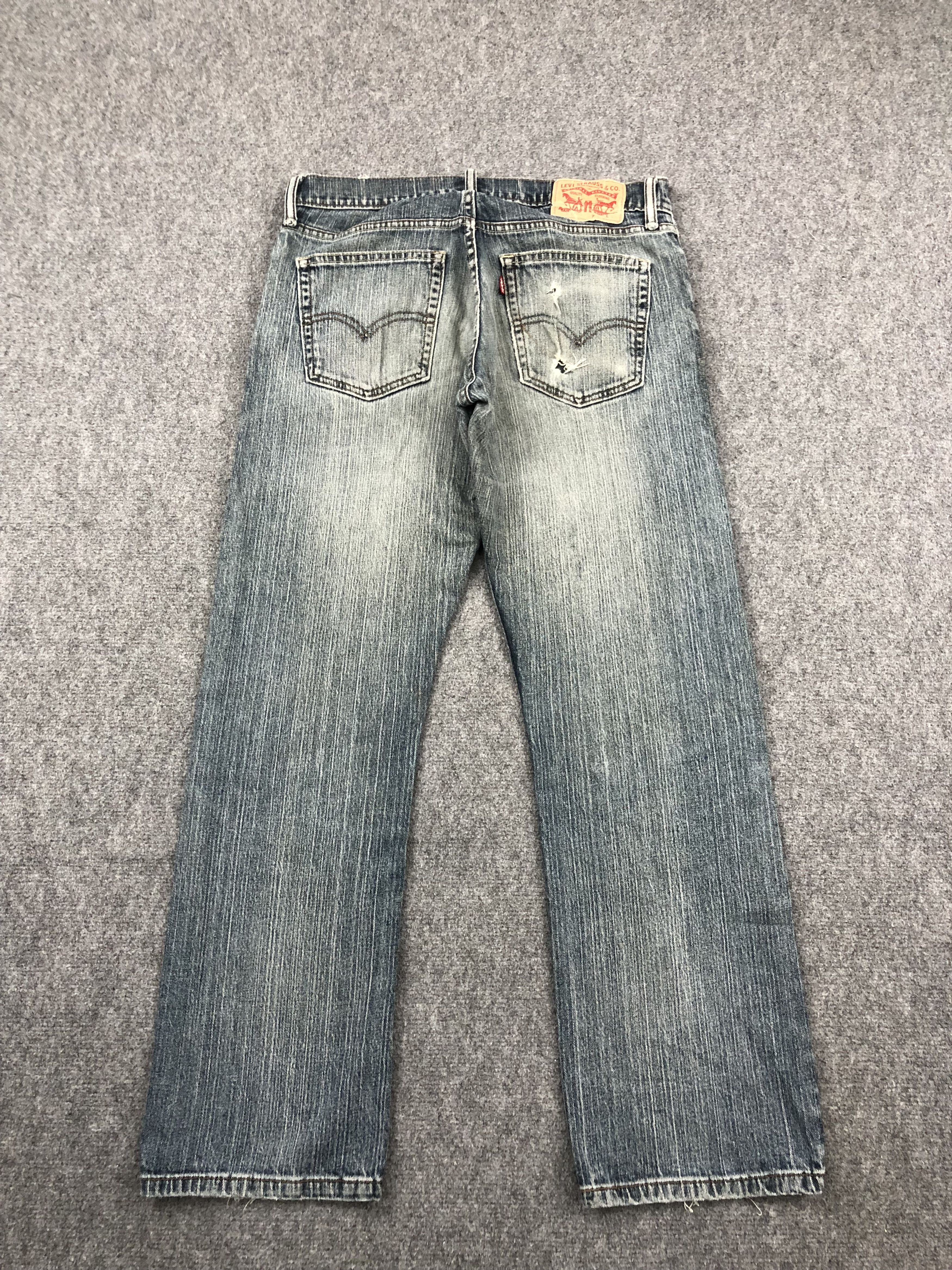 Levi's Vintage Levis 514 Faded Blue Jeans DP1451 Size US 32 / EU 48 - 3 Thumbnail