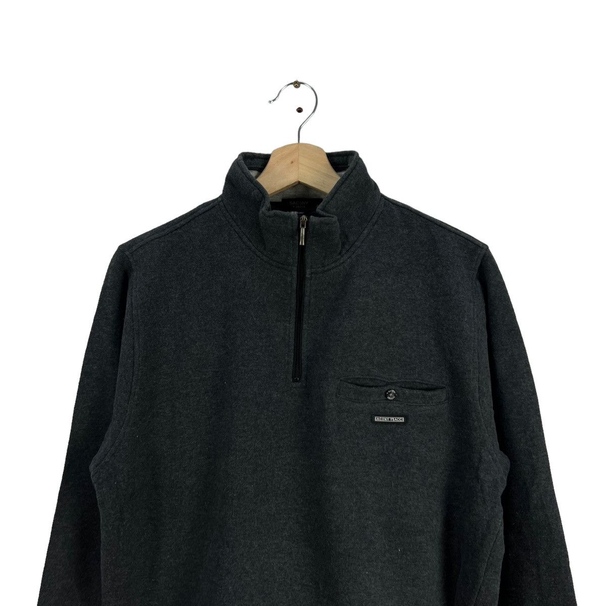 Yohji Yamamoto YOHJI YAMAMOTO BY SACSNY Y'SACCS COLLAR SWEATSHIRT Size US M / EU 48-50 / 2 - 4 Thumbnail
