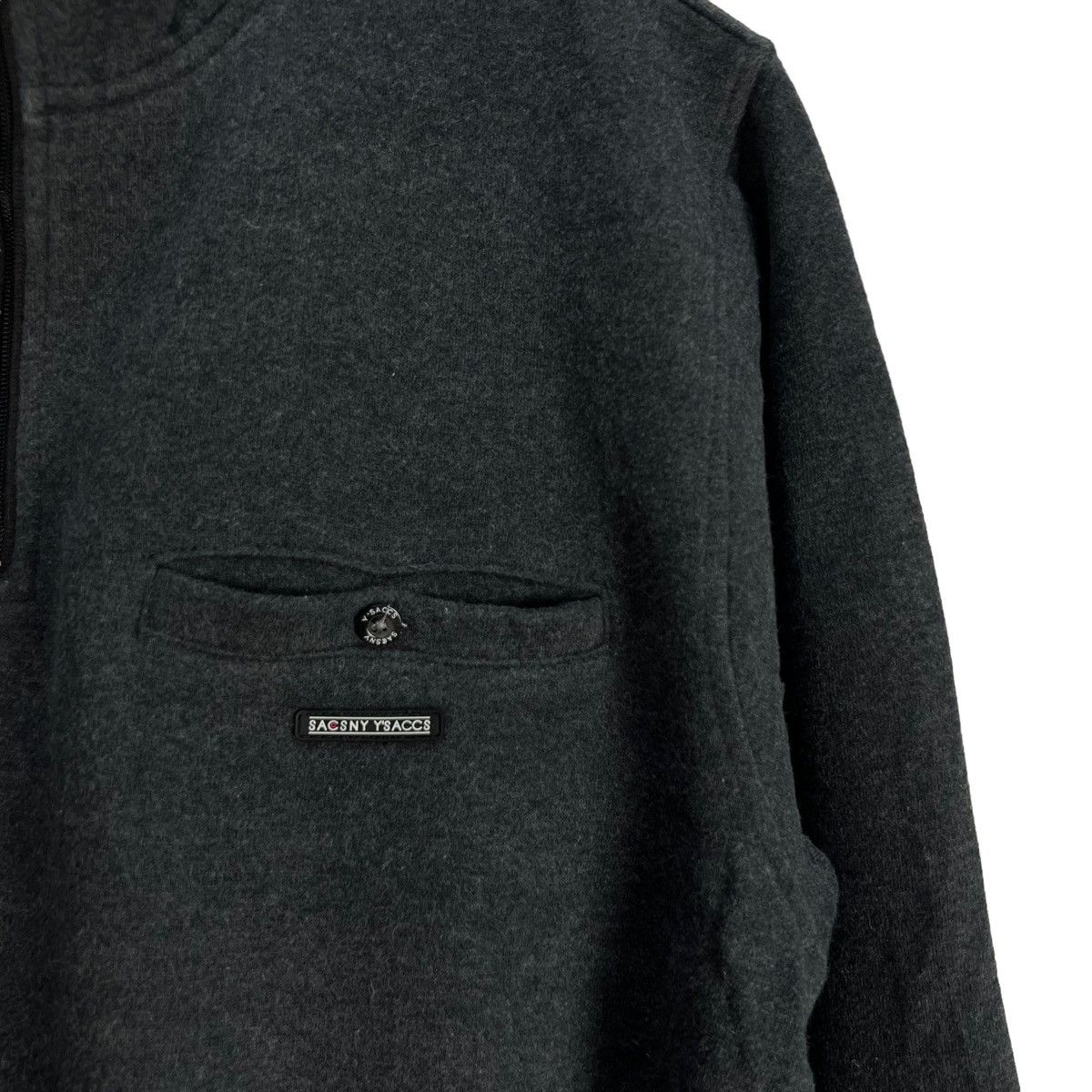Yohji Yamamoto YOHJI YAMAMOTO BY SACSNY Y'SACCS COLLAR SWEATSHIRT Size US M / EU 48-50 / 2 - 5 Thumbnail