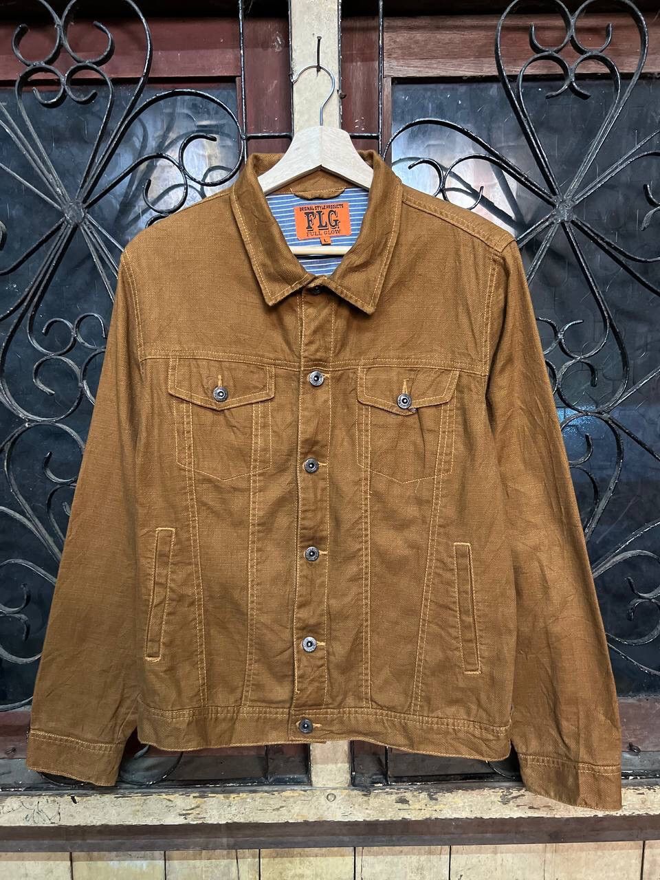 Japanese Brand FULL GLOW TRUCKER JACKET Size US L / EU 52-54 / 3 - 1 Thumbnail