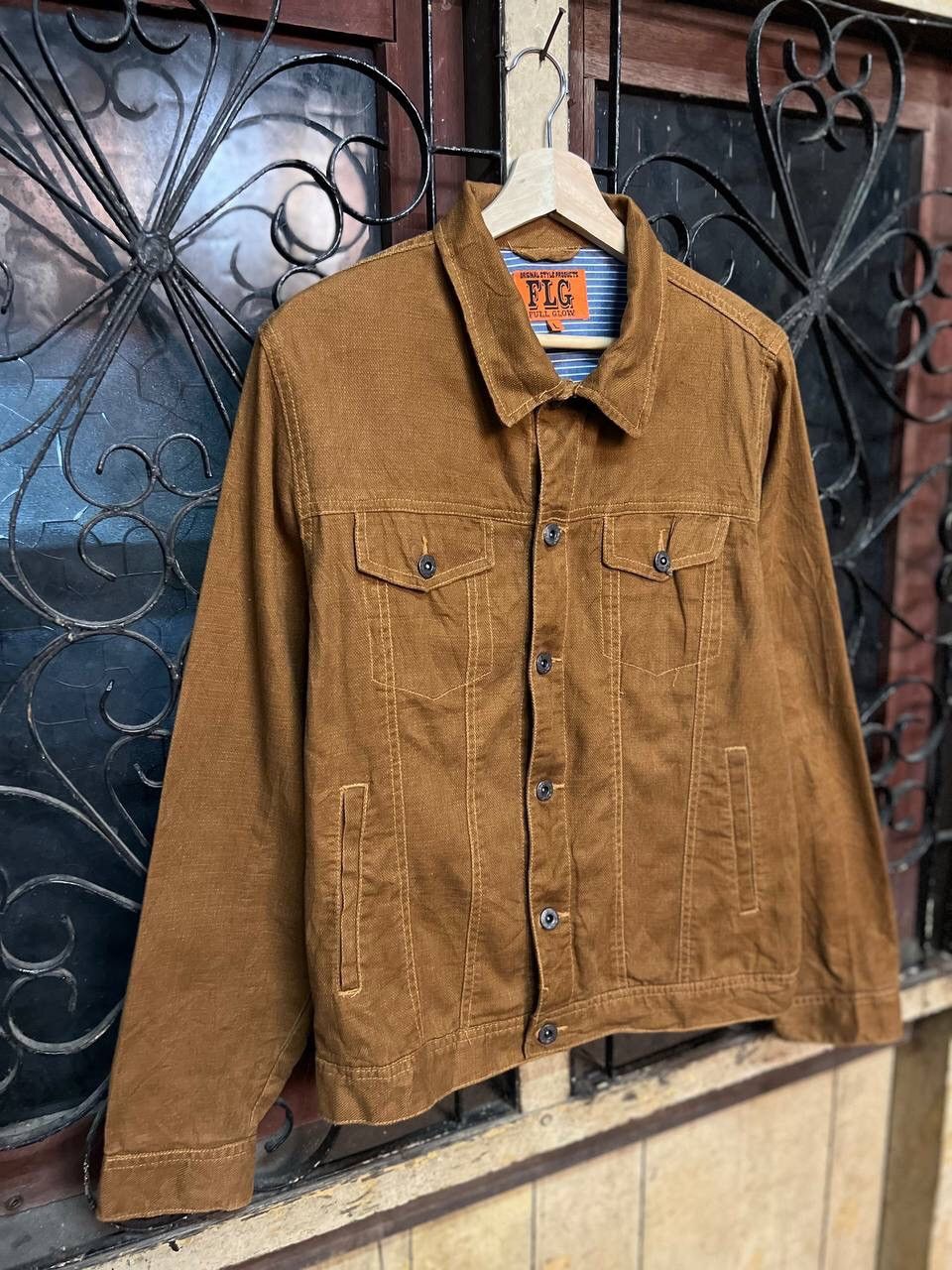 Japanese Brand FULL GLOW TRUCKER JACKET Size US L / EU 52-54 / 3 - 2 Thumbnail