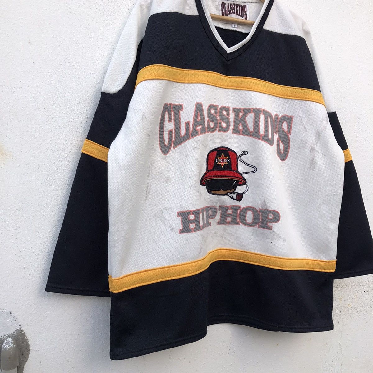 Japanese Brand CLASS KID’S HIP HOP STREET FASHION OVERSIZED BIG LOGO Size US L / EU 52-54 / 3 - 3 Thumbnail