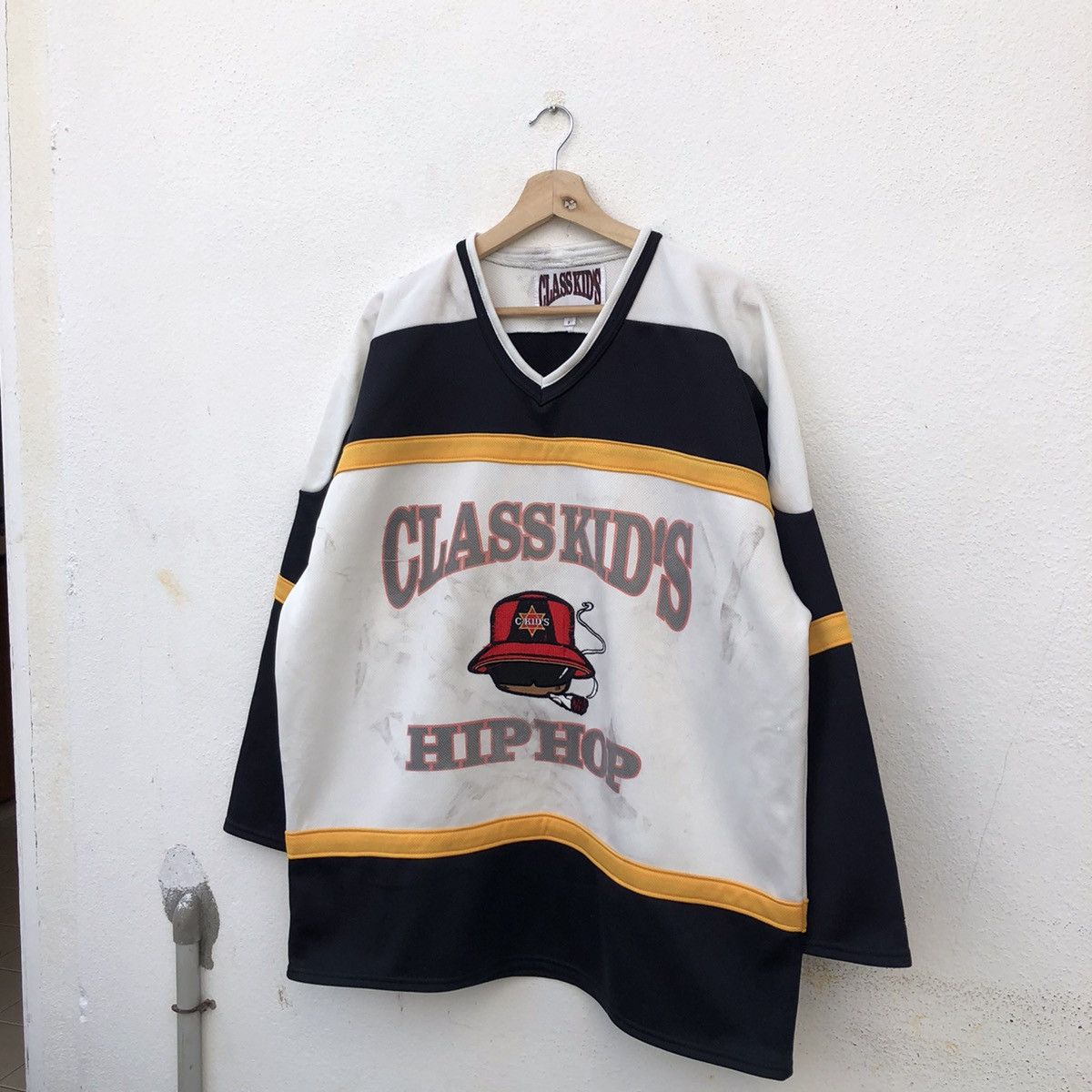 Japanese Brand CLASS KID’S HIP HOP STREET FASHION OVERSIZED BIG LOGO Size US L / EU 52-54 / 3 - 2 Thumbnail