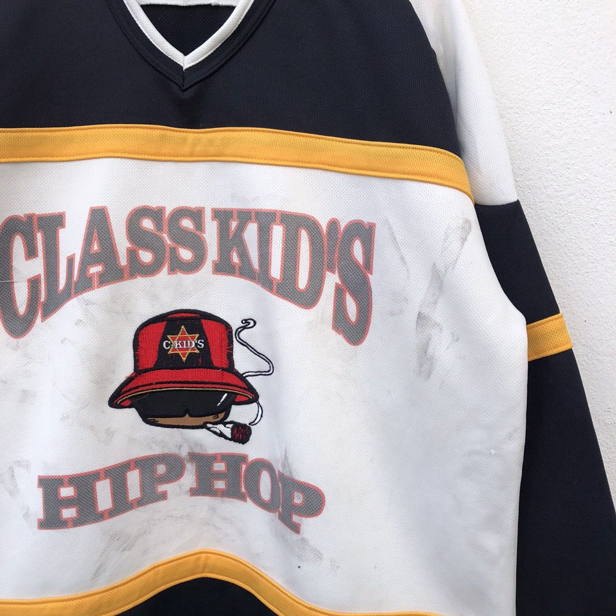 Japanese Brand CLASS KID’S HIP HOP STREET FASHION OVERSIZED BIG LOGO Size US L / EU 52-54 / 3 - 6 Thumbnail