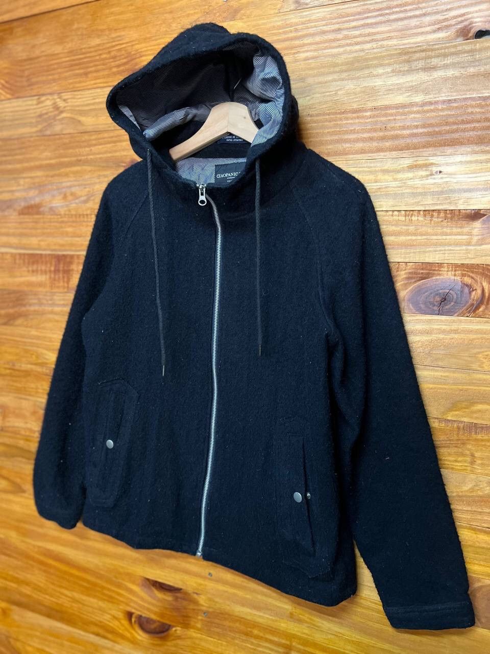 Ciaopanic CIAOPANIC TYPY WOOL HOOD JACKET Size US M / EU 48-50 / 2 - 3 Thumbnail