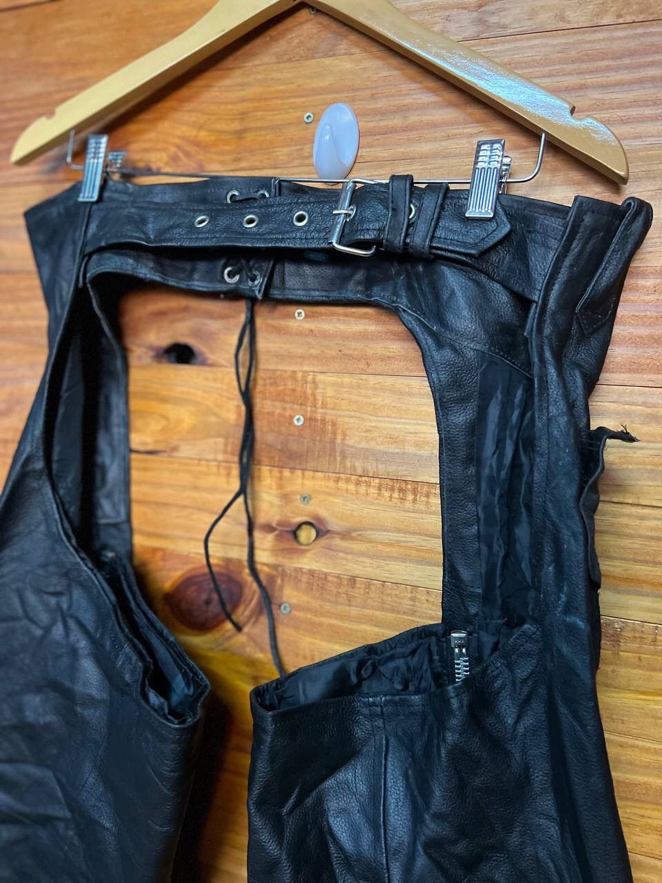 Genuine Leather VINTAGE SELECT LEATHER MOTORCYCLE PANTS SIZE 34 Size US 34 / EU 50 - 10 Thumbnail