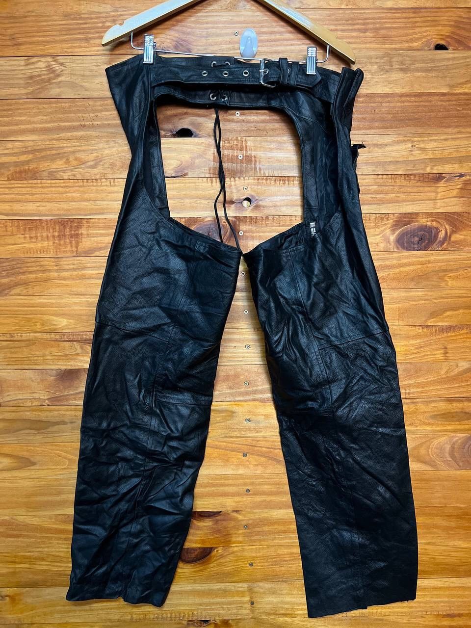 Genuine Leather VINTAGE SELECT LEATHER MOTORCYCLE PANTS SIZE 34 Size US 34 / EU 50 - 9 Thumbnail