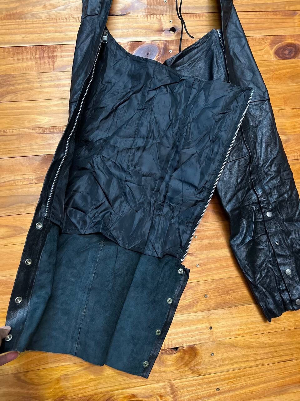 Genuine Leather VINTAGE SELECT LEATHER MOTORCYCLE PANTS SIZE 34 Size US 34 / EU 50 - 6 Thumbnail